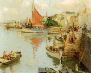 On The Brittany Coast by William Lee-Hankey