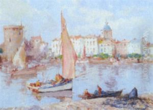 Boats In A Harbour, St. Tropez
