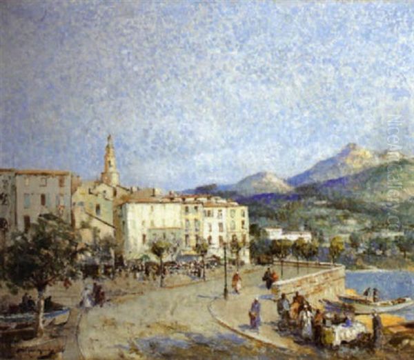 Mentone From The Sea Wall - view 1