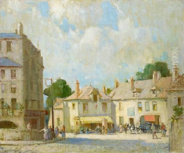Return From Market, Moret-sur-loire - view 1