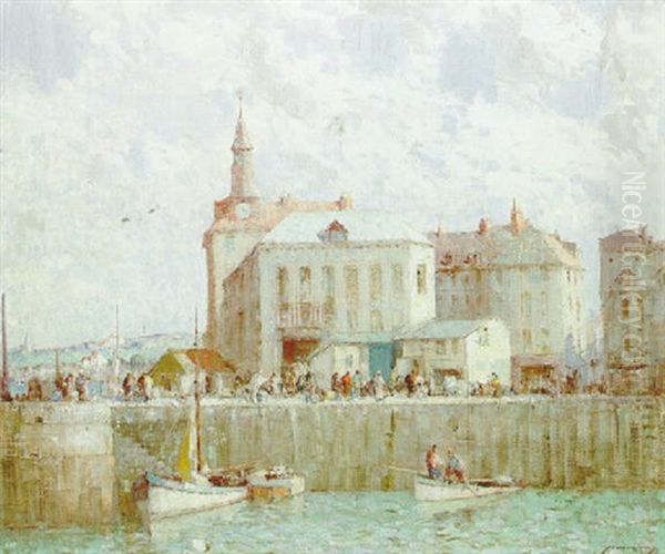 Dieppe Harbour - view 1