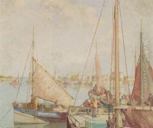 The Lighthouse, Honfleur by William Lee-Hankey