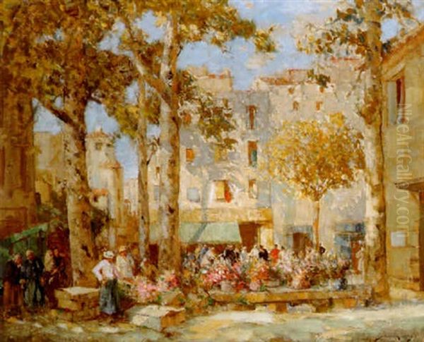 Menton Flower Market - view 1