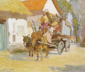 The Travelling Circus by William Lee-Hankey