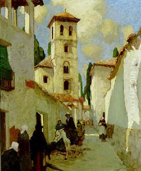 Street Scene In Southern Spain - view 1