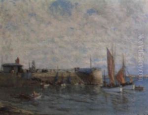 Sardine Fishers At St. Tropez by William Lee-Hankey
