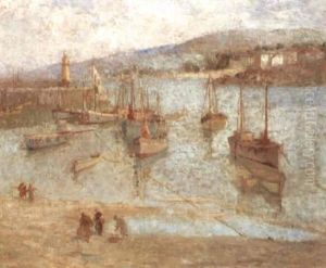 The Harbour, St. Ives by William Lee-Hankey