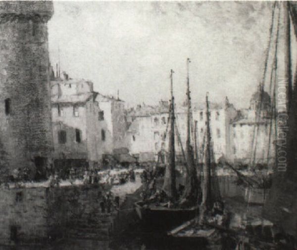 Port Scene, France - view 1