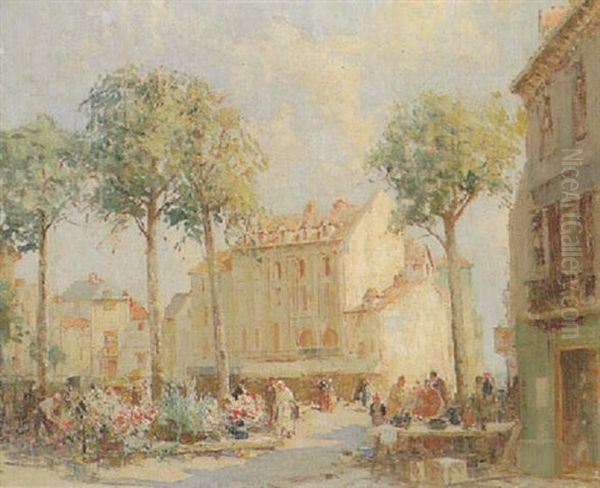 Market Place, Brittany - view 1