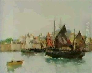 The Harbour by William Lee-Hankey