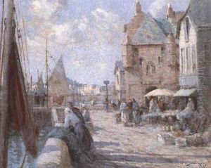 The Harbour Market by William Lee-Hankey
