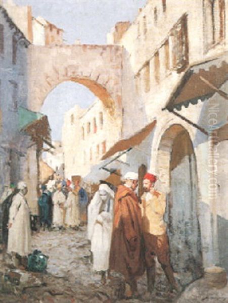 A Street In Tetuan, Morocco - view 1
