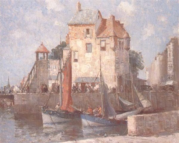 The Harbour, Honfleur - view 1