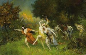 Tanzende Nymphen Tanzende Nymphen