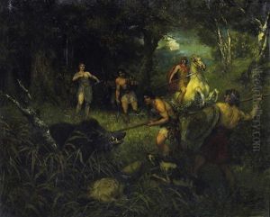Die Wildschweinjagd Die Wildschweinjagd