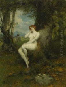 Nymphe Im Wald Nymphe Im Wald