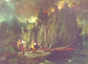 Vikings Looting by Ferdinand Leeke