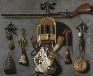 Trompe-l'oeil Sur Le Theme De La Chasse