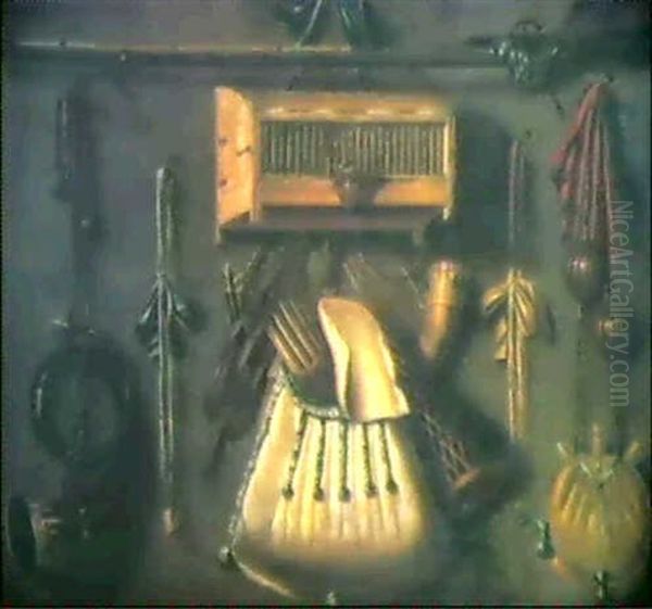 Trompe L'oeil-jagdstilleben - view 1