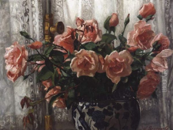 Rosen In Einer Vase - view 1