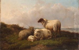 Les Moutons by Cornelis van Leemputten