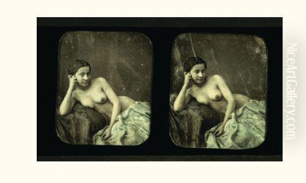 Nu Allonge, Accoude, 1852-1856 - view 1
