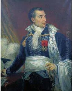 Portrait Du Baron De Pommereul by Jean Hilaire Belloc