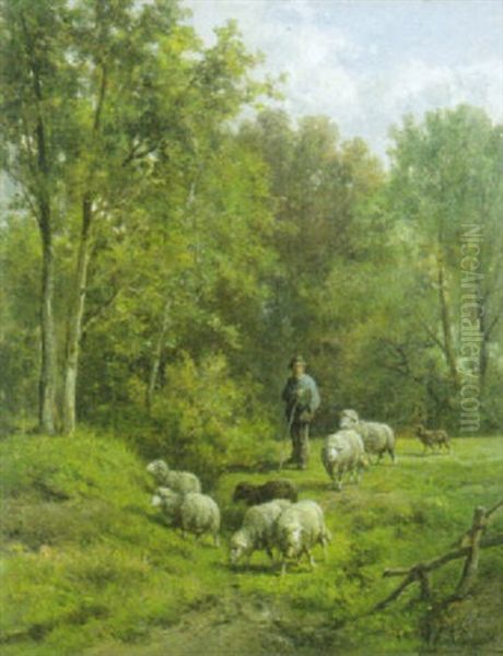 Herder Met Kudde - view 1