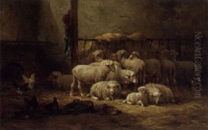 Nestling Sheep Nestling Sheep