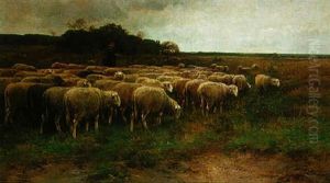 Driving The Herd by Cornelis van Leemputten