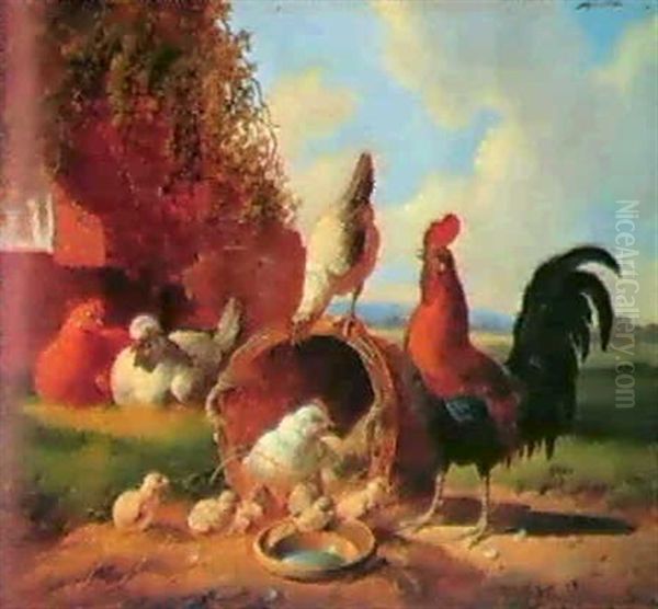 Poultry In A Landscape - view 1