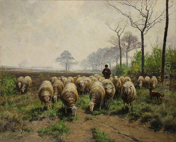 Gathering The Sheep - view 1