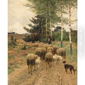 The Return Home by Frans Van Leemputten