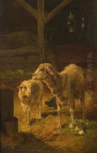 Sheep by Frans Van Leemputten