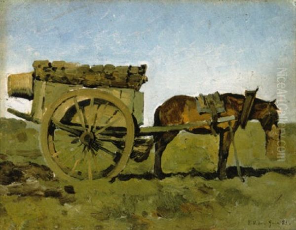 Cheval Attele - view 1