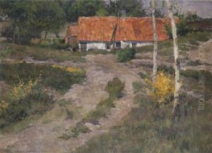 Besonnter Weg by Frans Van Leemputten