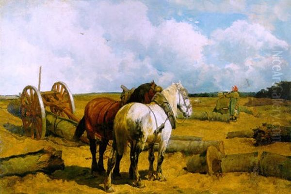 Rustende Paarden Bij Mallejan - view 1