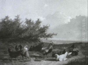 Federvieh by Frans Van Leemputten