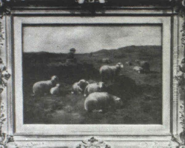 Shepherdess And Her Flock - view 1