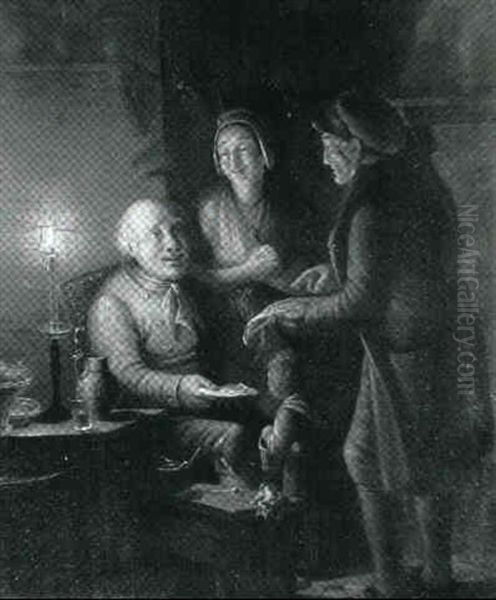 A Candlelit Interior - view 1