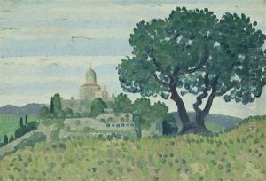 Church In A Landscape