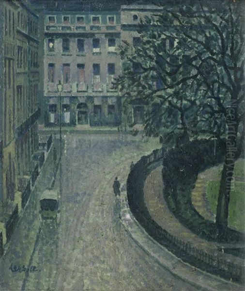 Fitzroy Square From Sickert's Old Studio - view 1
