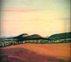 Landscape In Spain by Derwent Lees