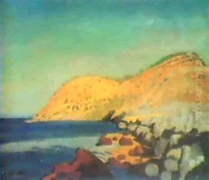 Coast At Collioure by Derwent Lees