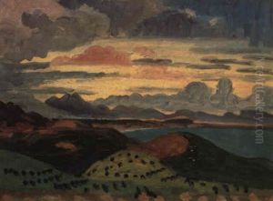 Sunset Over Dalmation Coast