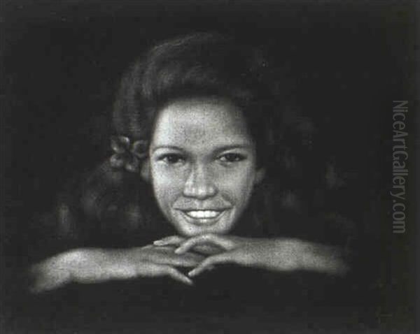 Young Smiling Girl - view 1