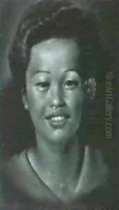 Polynesian Beauty by Edgar (Edward) Leeteg