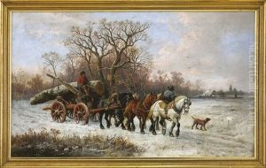 Carro Nella Neve by Alexis de Leeuw