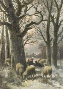 With Her Flock