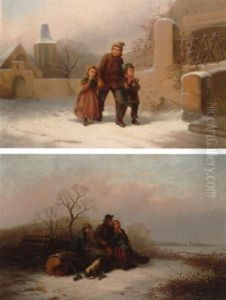 The Woodcutter's Family by Alexis de Leeuw